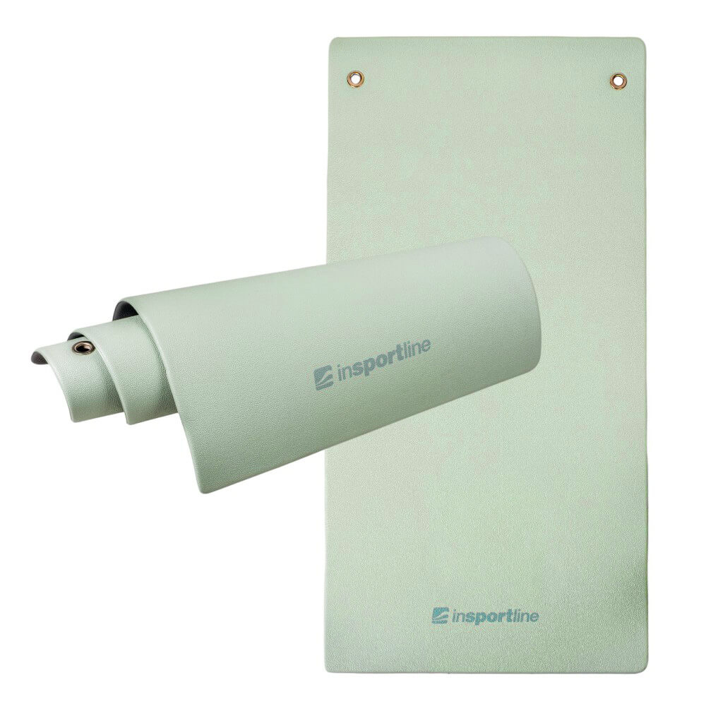 Podložka na cvičení inSPORTline Aero Advance 120x60x0,9 cm mentolově-šedá