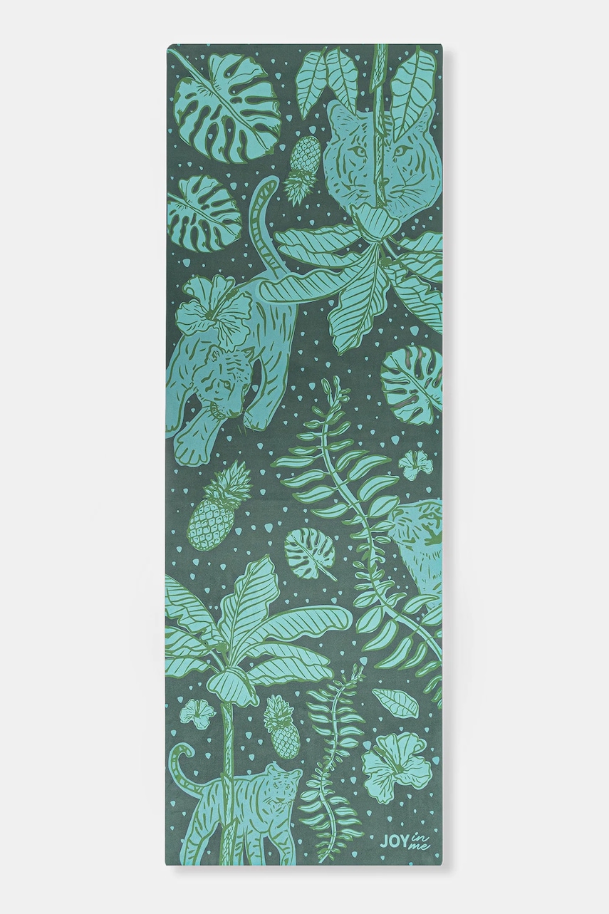 Podložka na jógu JOYINME Mata FLOW Nano Jungle Green