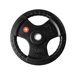 Pogumovaný kotouč inSPORTline Graton 20 kg 30 mm