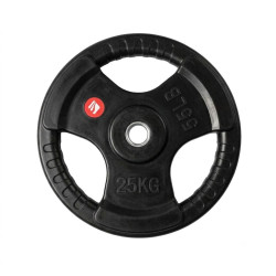 Pogumovaný kotouč inSPORTline Graton 25 kg 30 mm