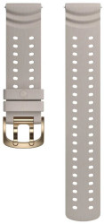 Polar Řemínek 22 mm silikonový S/L béžová-zlatá
