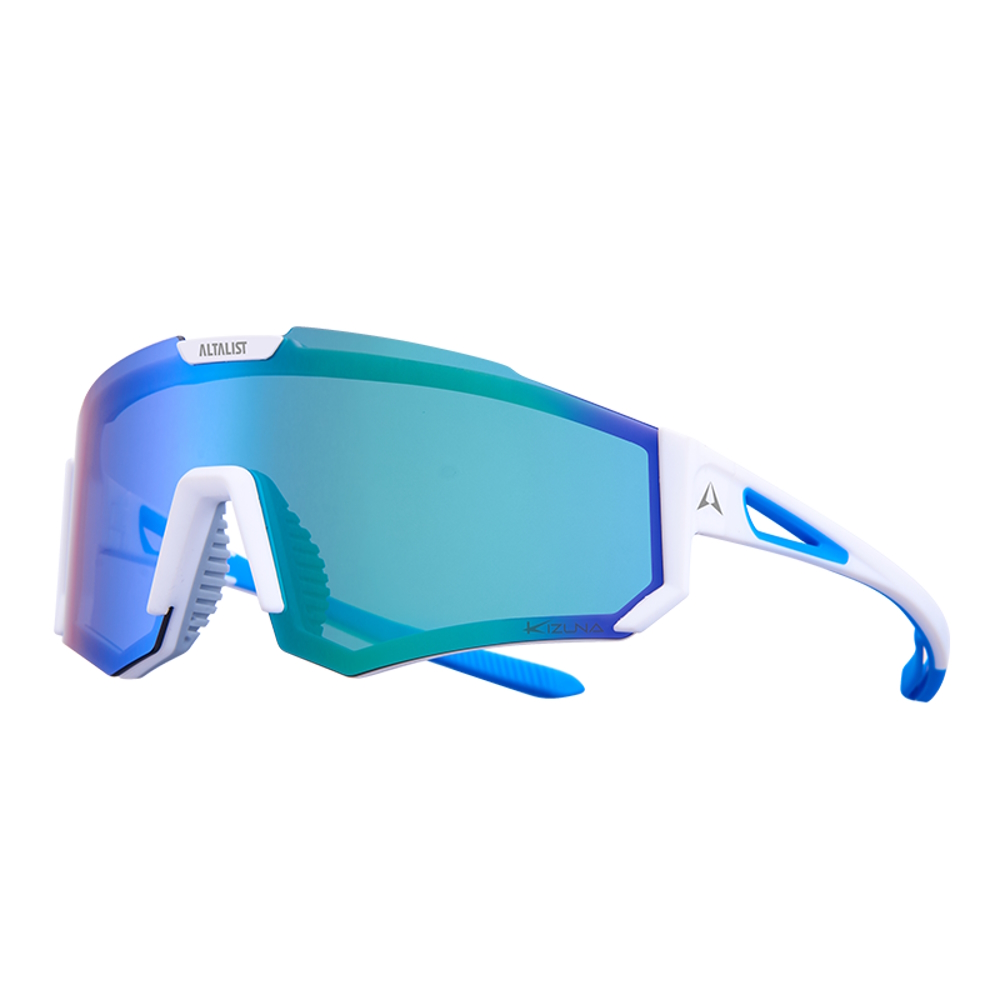 Polarizační sluneční brýle Altalist Kizuna Polarized • 31g bílo-modrá s modrými skly