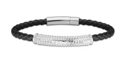 Police Nadčasový kožený náramek Hardware PEAGB2214901