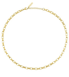 Police Pozlacený ocelový náhrdelník Player PEAGN0041802