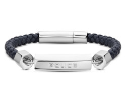 Police Stylový kožený náramek Hardware PEAGB221492 19 cm