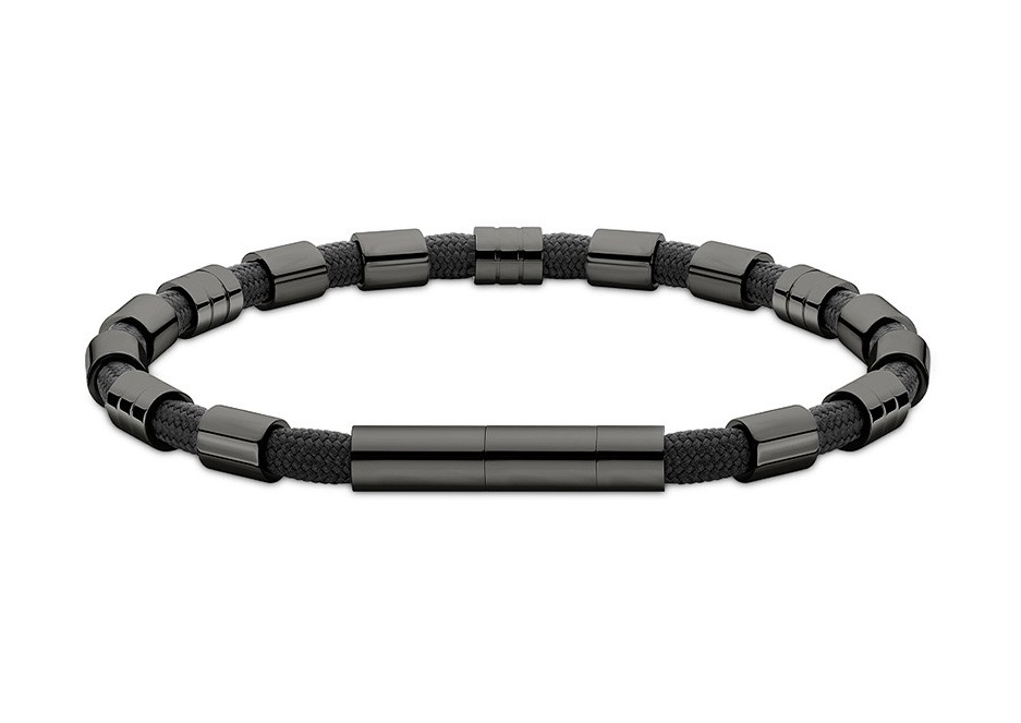 Police Stylový nylonový náramek Gear PEAGB2211518 19 cm
