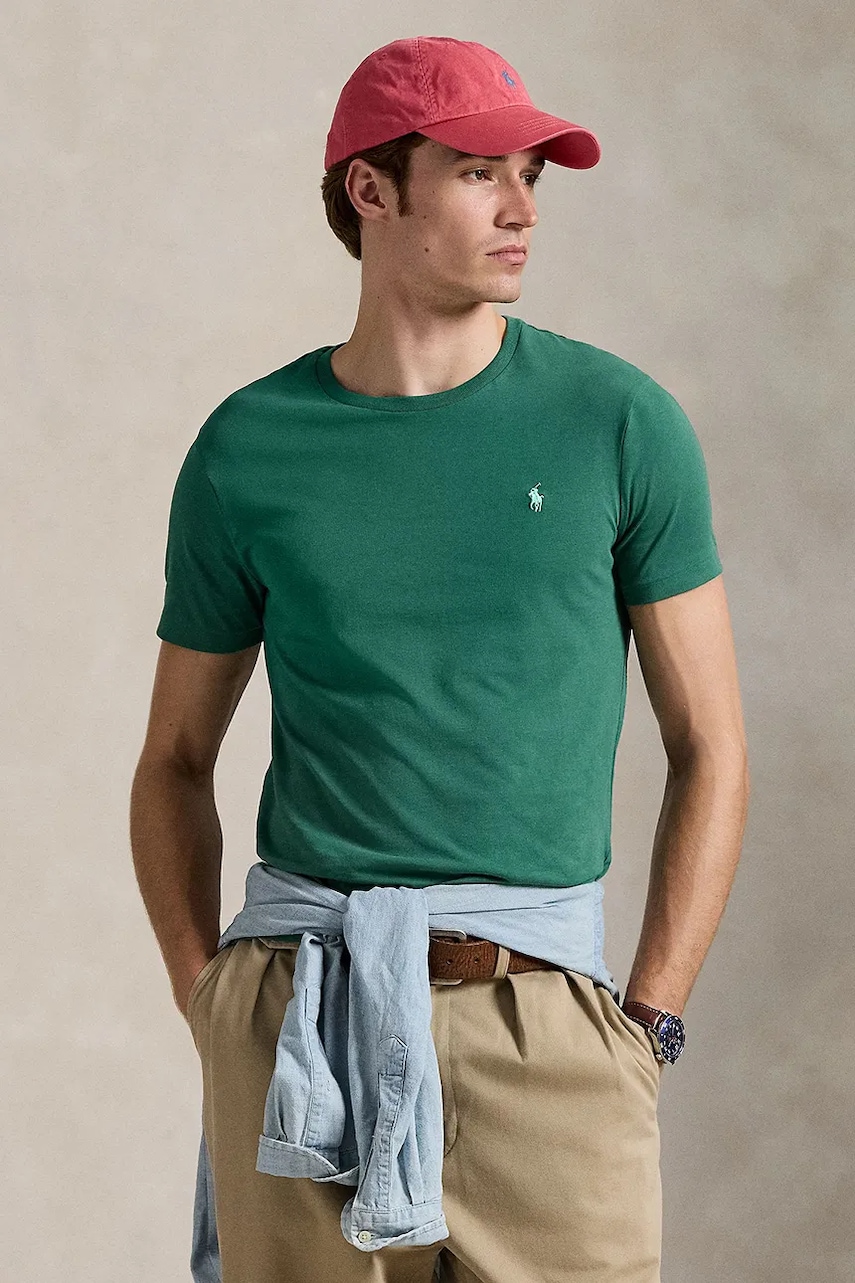 Polo Ralph Lauren  basic tričko pánské bavlněné