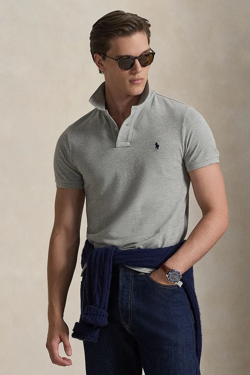 Polo Ralph Lauren  Bavlněné polo tričko