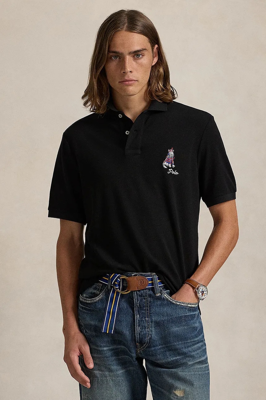 Polo Ralph Lauren  Bavlněné polo tričko