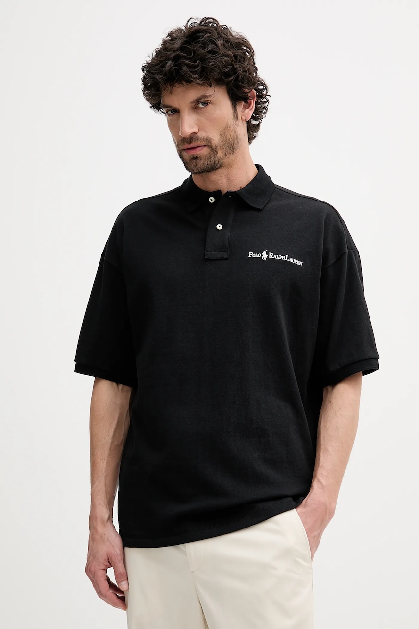 Polo Ralph Lauren  Bavlněné polo tričko