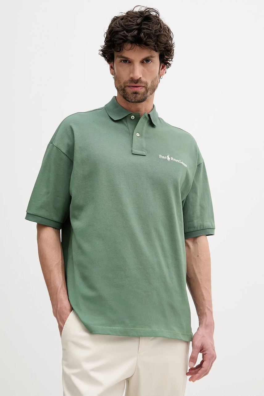 Polo Ralph Lauren  Bavlněné polo tričko