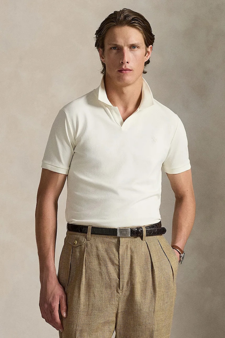 Polo Ralph Lauren  Bavlněné polo tričko