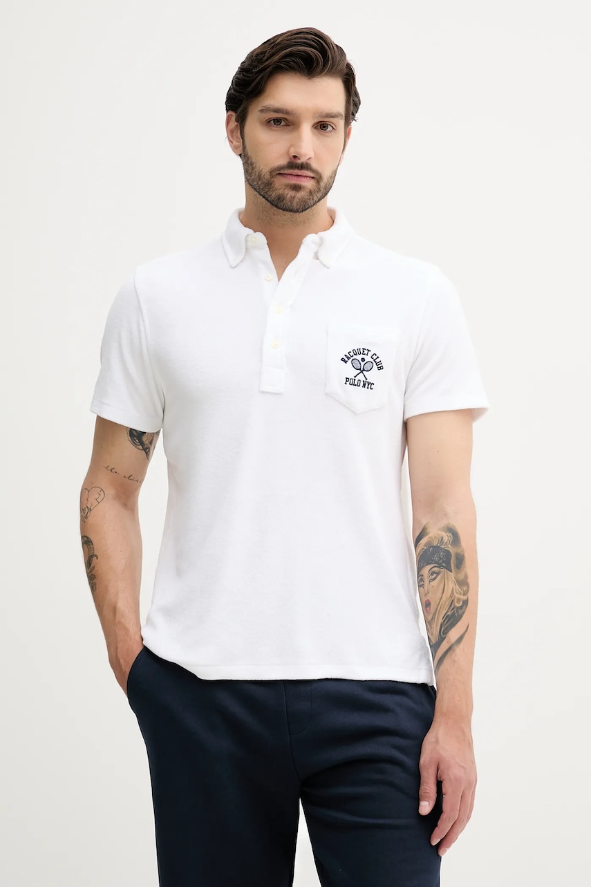 Polo Ralph Lauren  Bavlněné polo tričko
