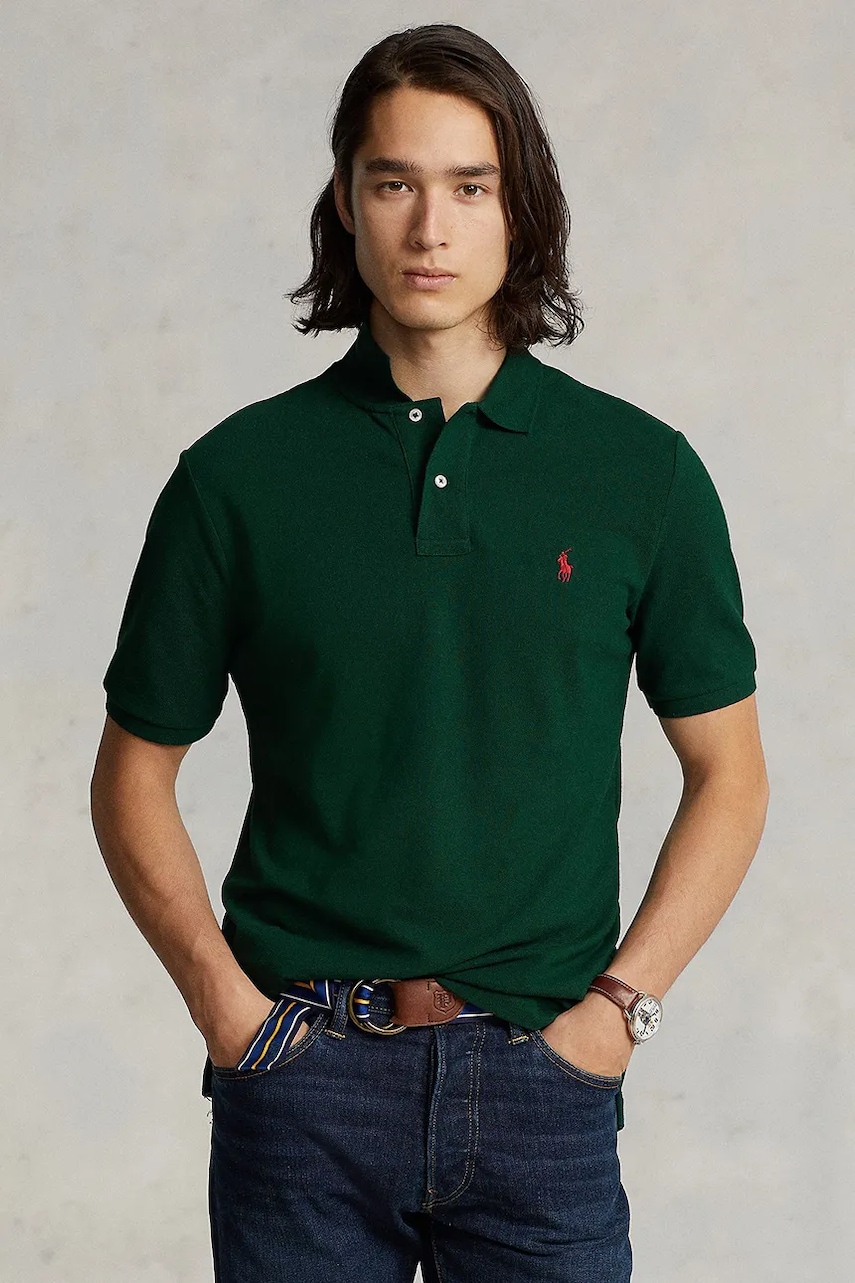 Polo Ralph Lauren  Bavlněné polo tričko