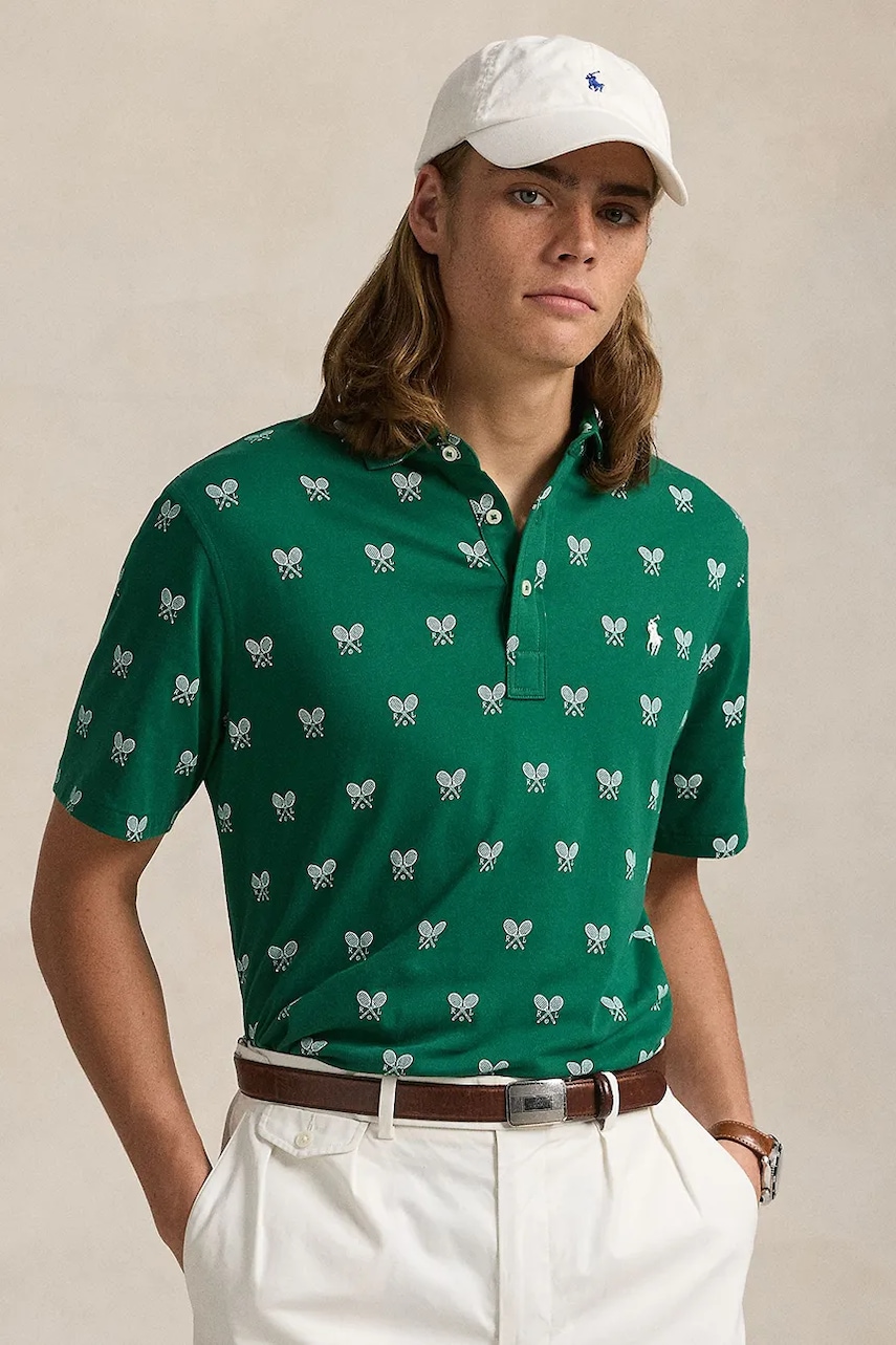 Polo Ralph Lauren  Bavlněné polo tričko  Polo Shirt