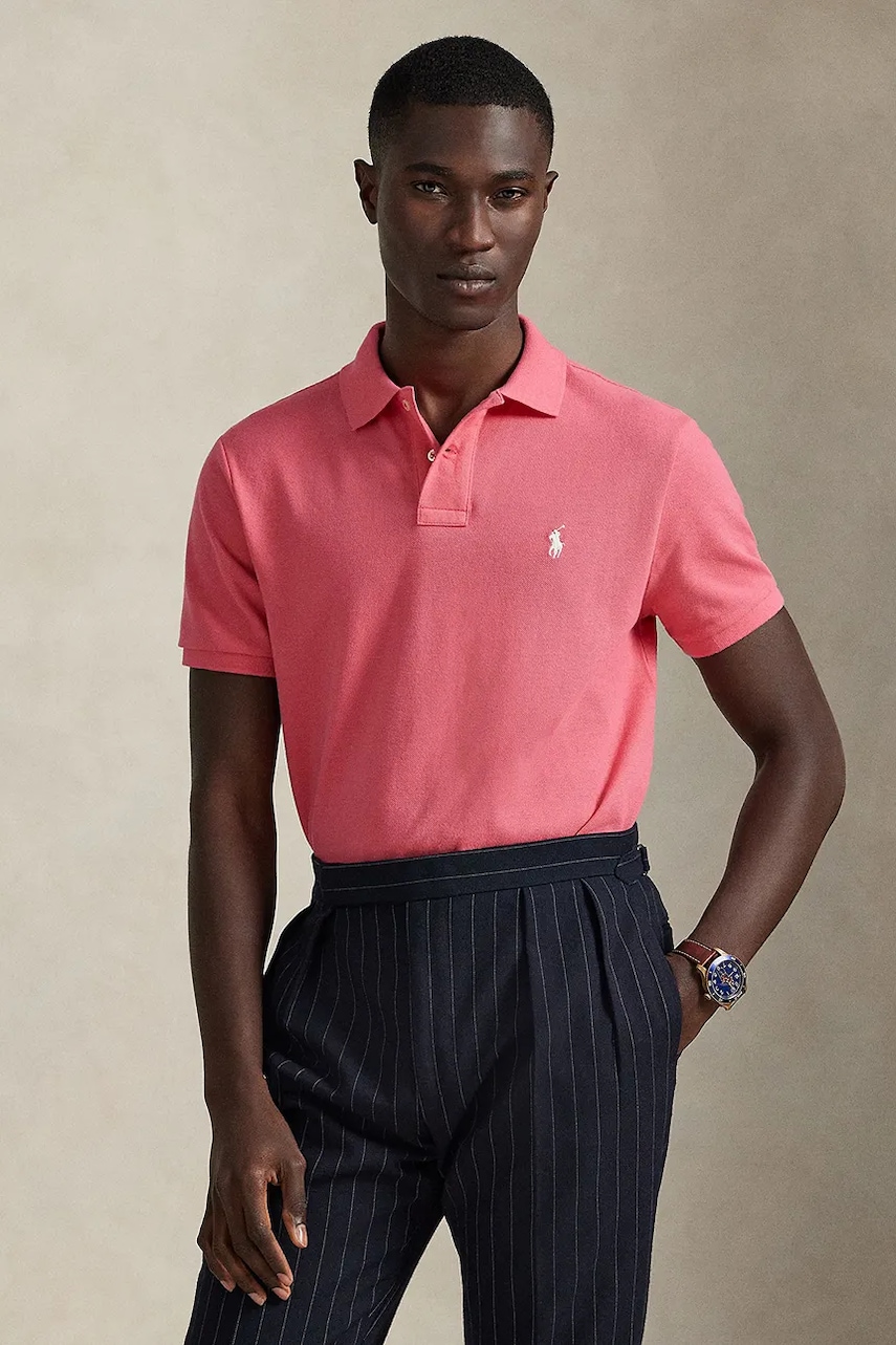 Polo Ralph Lauren  Bavlněné polo tričko Ralph Lauren