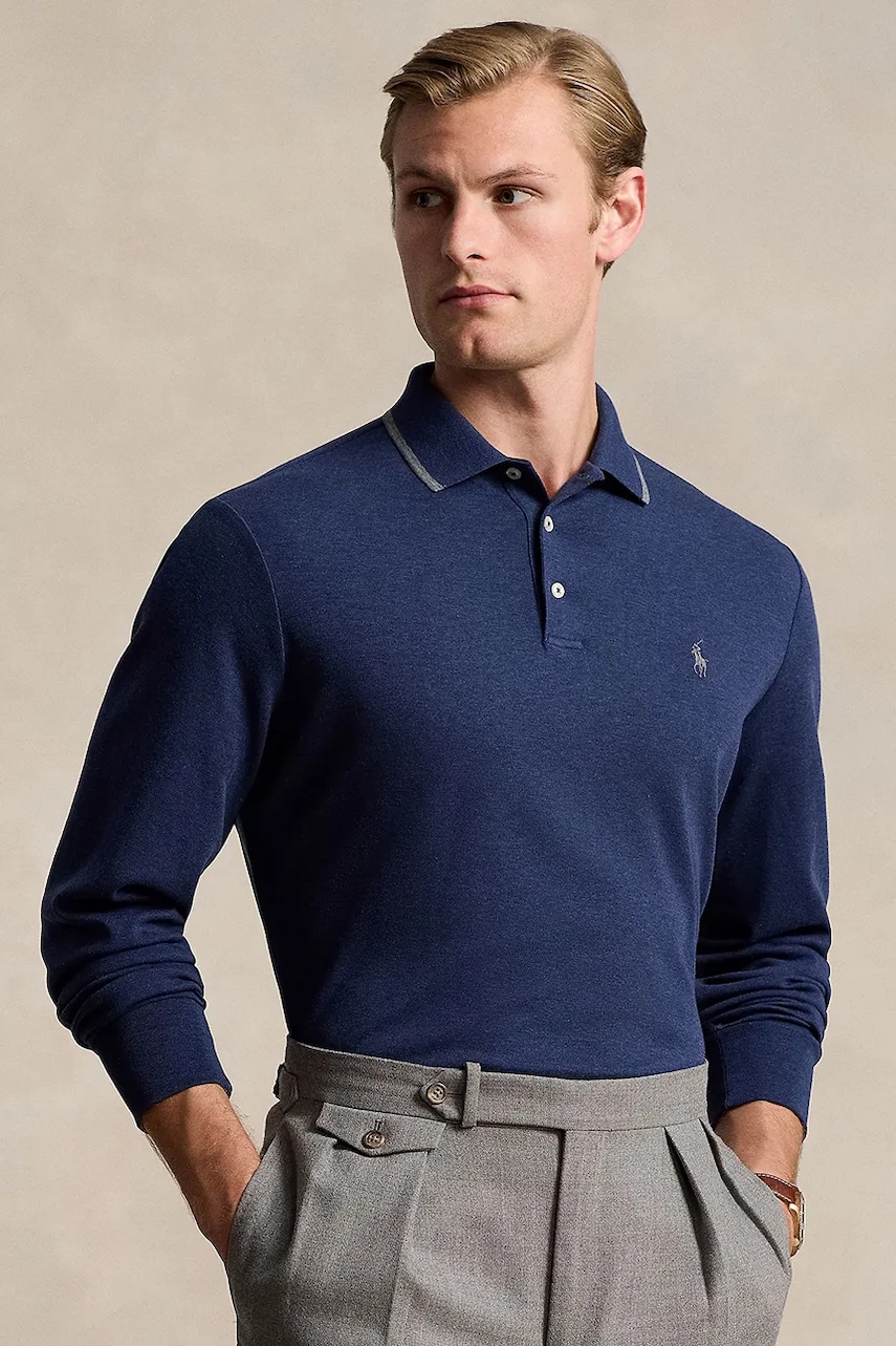 Polo Ralph Lauren  Bavlněné tričko s dlouhým rukávem