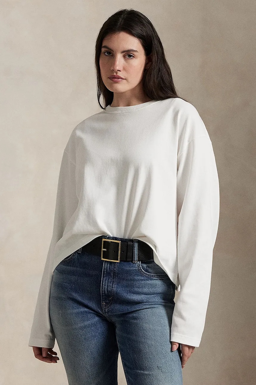 Polo Ralph Lauren  Bavlněné tričko s dlouhým rukávem