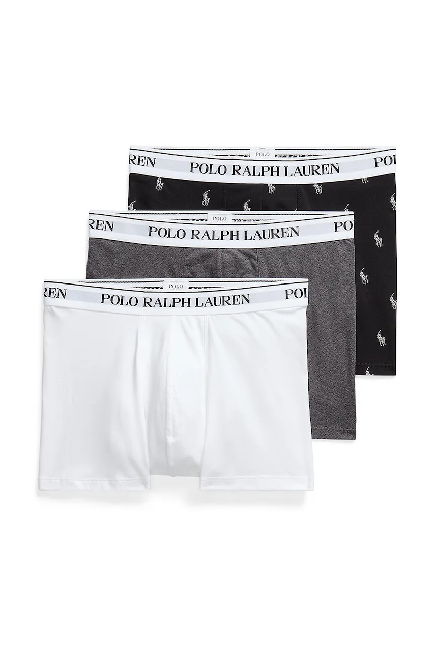 Polo Ralph Lauren  boxerky pánské bavlněné s elastanem 3-pack