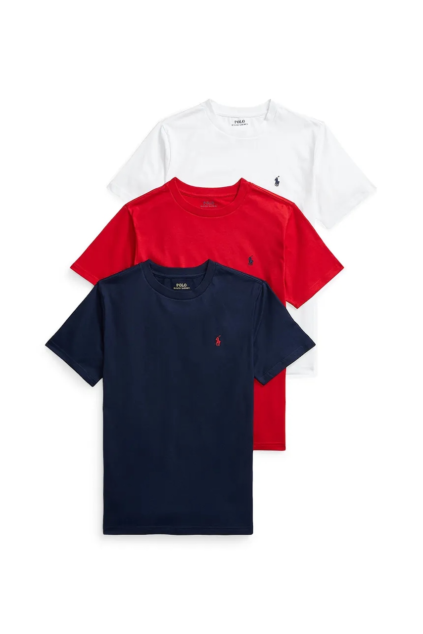 Polo Ralph Lauren  Dětské bavlněné tričko  3-pack