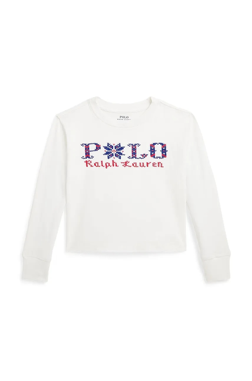 Polo Ralph Lauren  Dětské bavlněné tričko s dlouhým rukávem