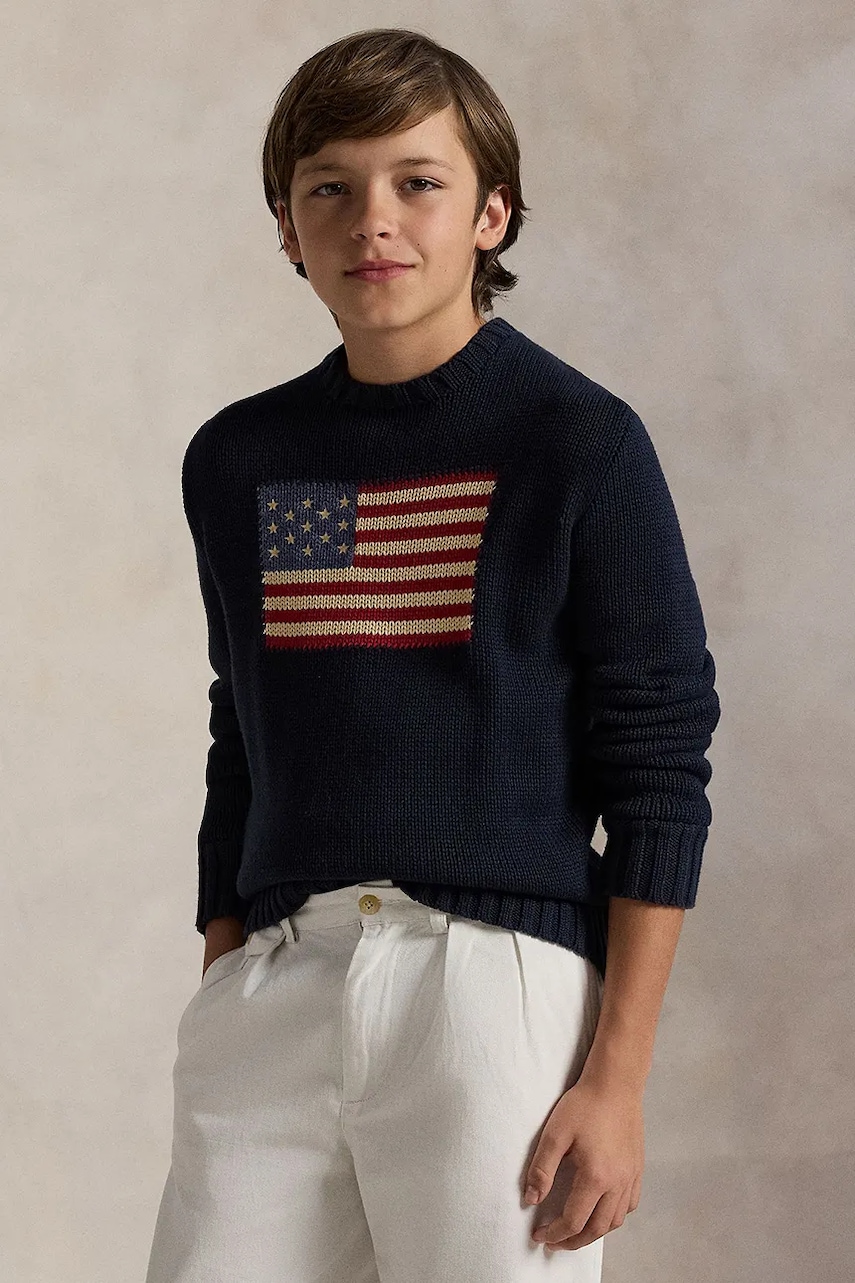 Polo Ralph Lauren  Dětský bavlněný svetr