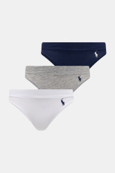 Polo Ralph Lauren kalhotky dámské s bavlnou 3-pack