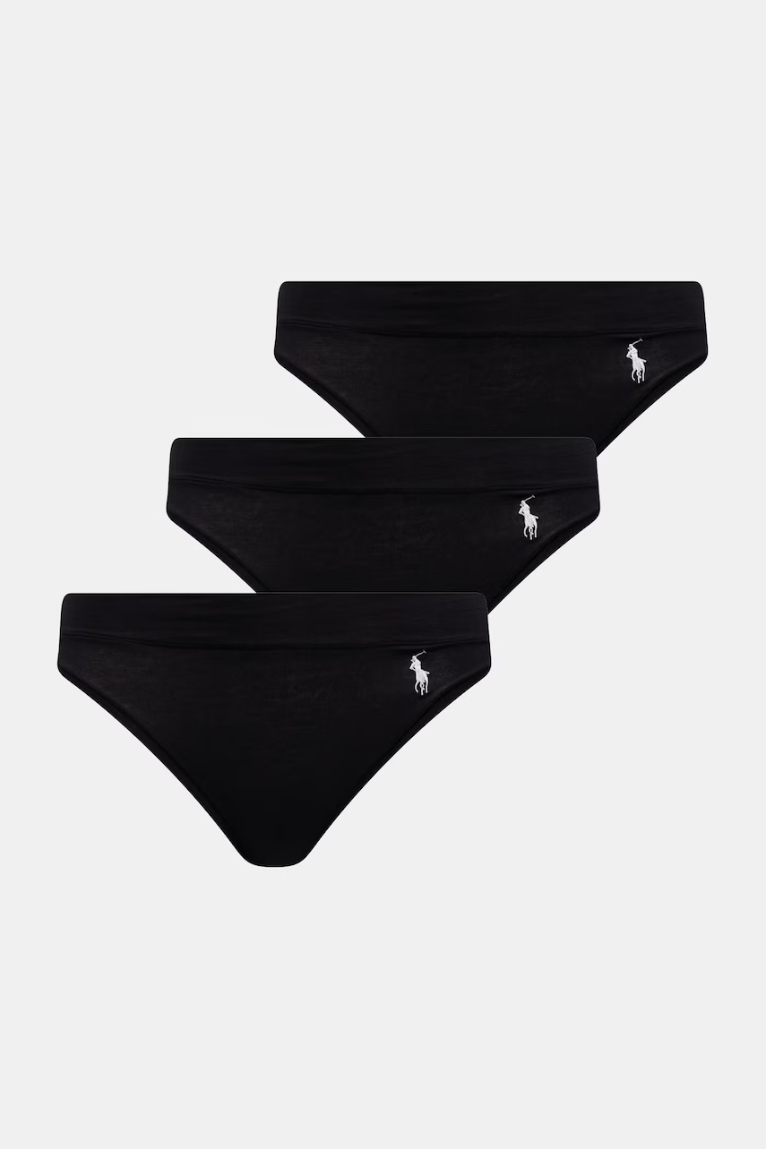 Polo Ralph Lauren kalhotky dámské s bavlnou 3-pack