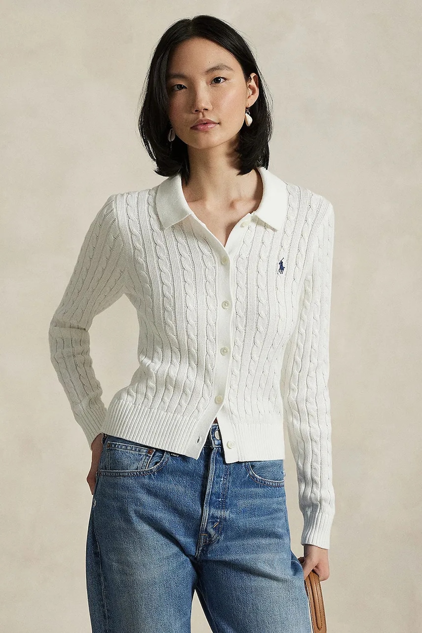 Polo Ralph Lauren  kardigan dámský bavlněný