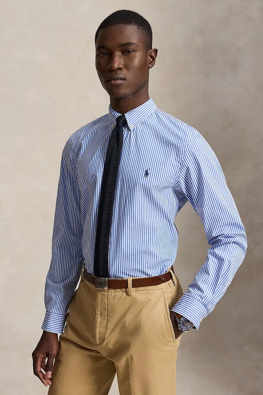 Polo Ralph Lauren  košile pánská bavlněná s elastanem