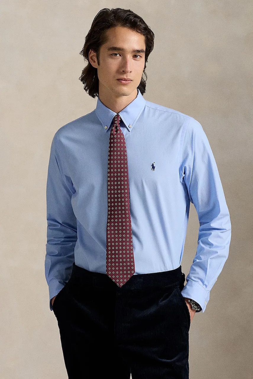 Polo Ralph Lauren  košile pánská s bavlnou