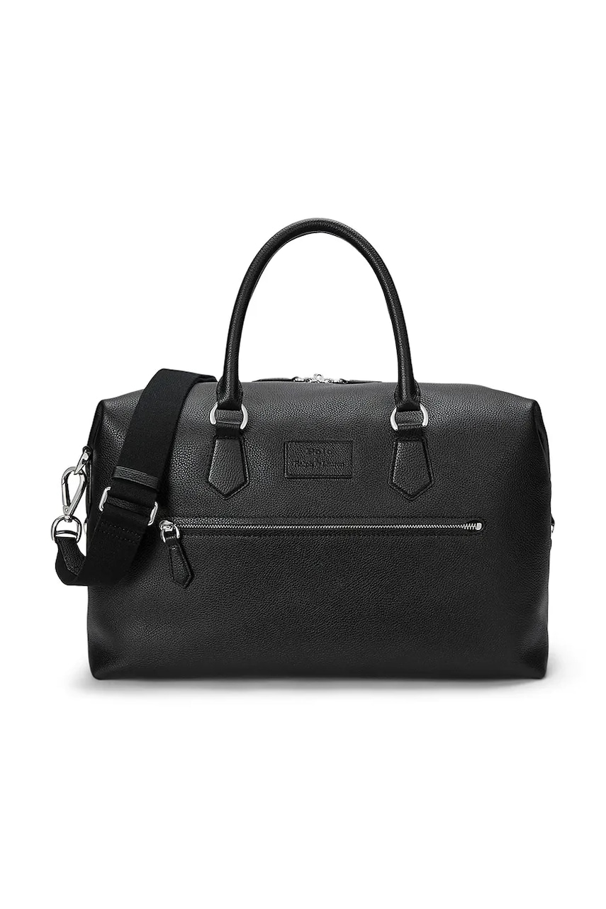 Polo Ralph Lauren  Kožená taška  36,8 x 29,2 x 18,4 cm