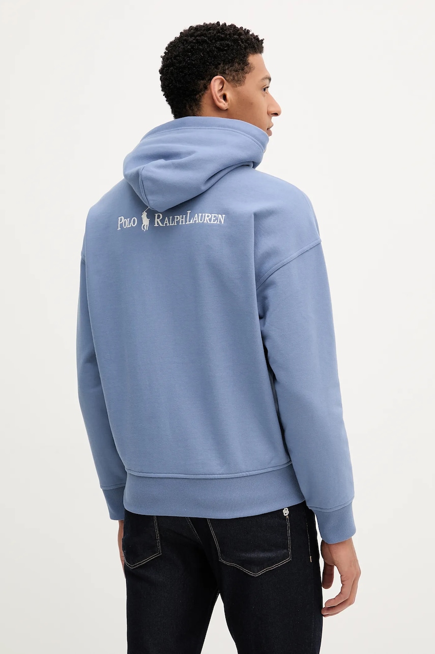 Polo Ralph Lauren  mikina s kapucí pánská s bavlnou Lspohoodm11 Long Sleeve