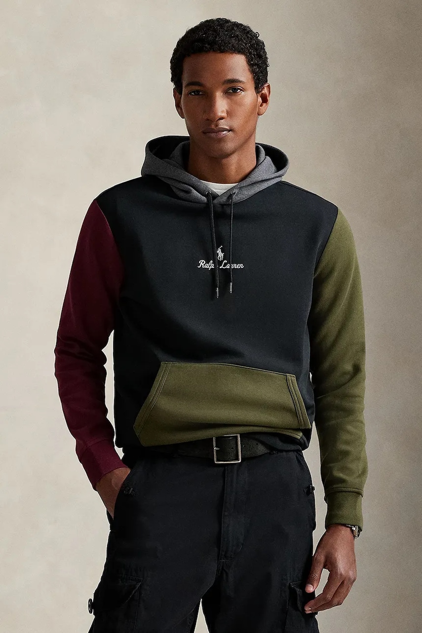 Polo Ralph Lauren  mikina s kapucí pánská s bavlnou