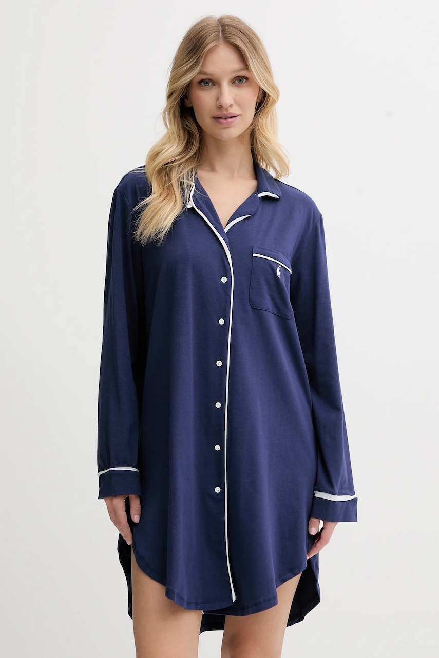 Polo Ralph Lauren  noční košile dámská s bavlnou