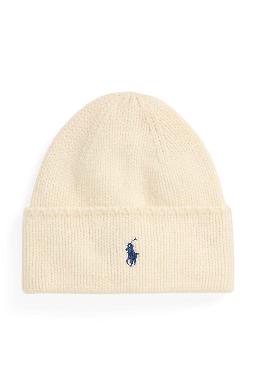 Polo Ralph Lauren  pletená čepice dámská z merino vlny
