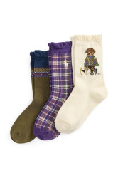 Polo Ralph Lauren  ponožky dětské 3-pack