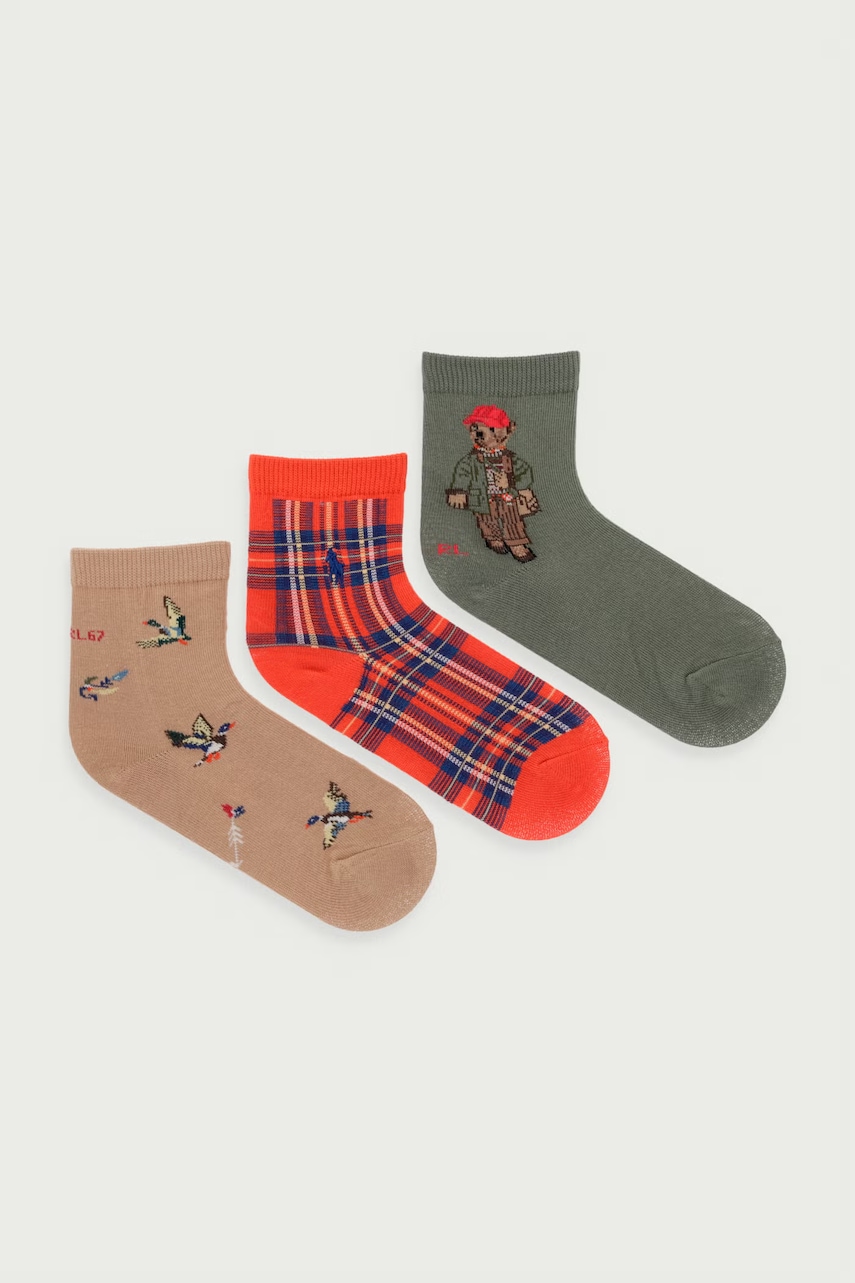 Polo Ralph Lauren  ponožky dětské 3-pack