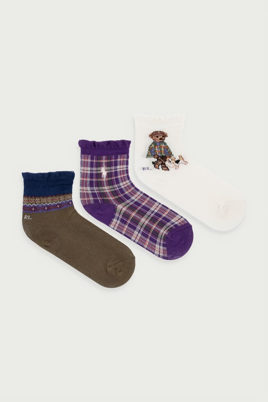 Polo Ralph Lauren  ponožky dětské 3-pack