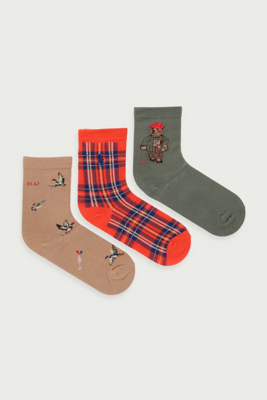 Polo Ralph Lauren  ponožky dětské 3-pack