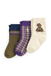 Polo Ralph Lauren  ponožky kojenecké 3-pack