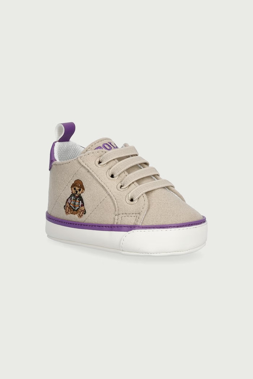 Polo Ralph Lauren  sneakers boty kojenecké QUILTON BEAR GORE HI LAYETTE