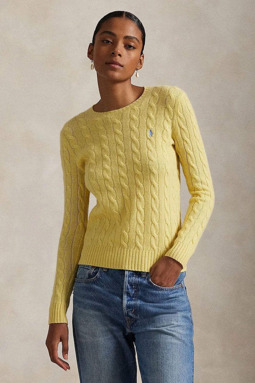 Polo Ralph Lauren  svetr dámský s příměsí kašmíru