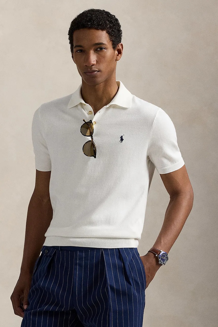 Polo Ralph Lauren  svetr s krátkým rukávem pánský bavlněný
