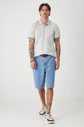 Polo tričko Medicine pánské, šedá barva