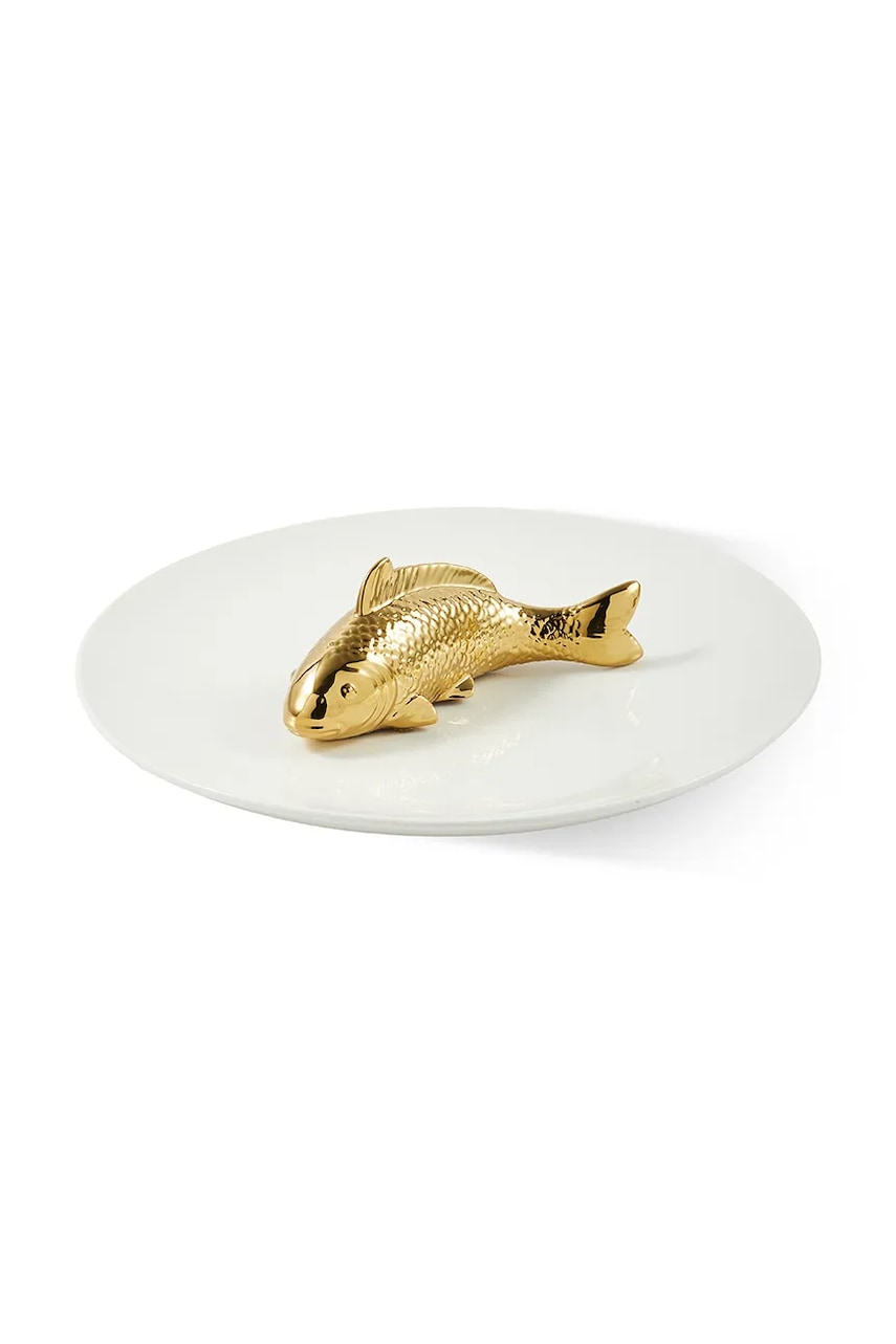 POLSPOTTEN  Pols Potten talíř pro servírování z porcelánu 40 x 12 cm