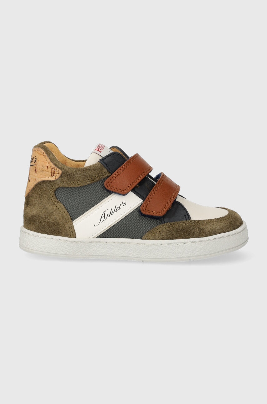Pom D'api  Dětské kožené sneakers boty
