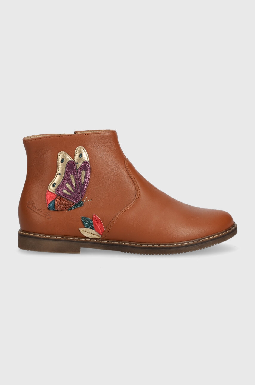 Pom D'api  Dětské semišové boty
