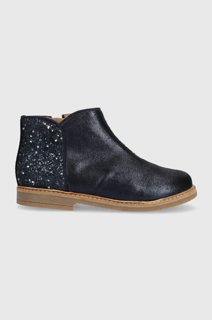 Pom D'api  Dětské semišové boty  RETRO BACK