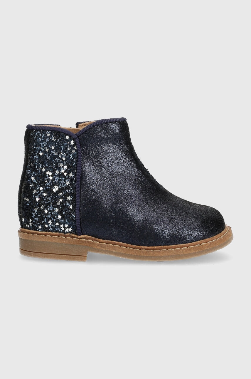 Pom D'api  Dětské semišové boty  RETRO BACK